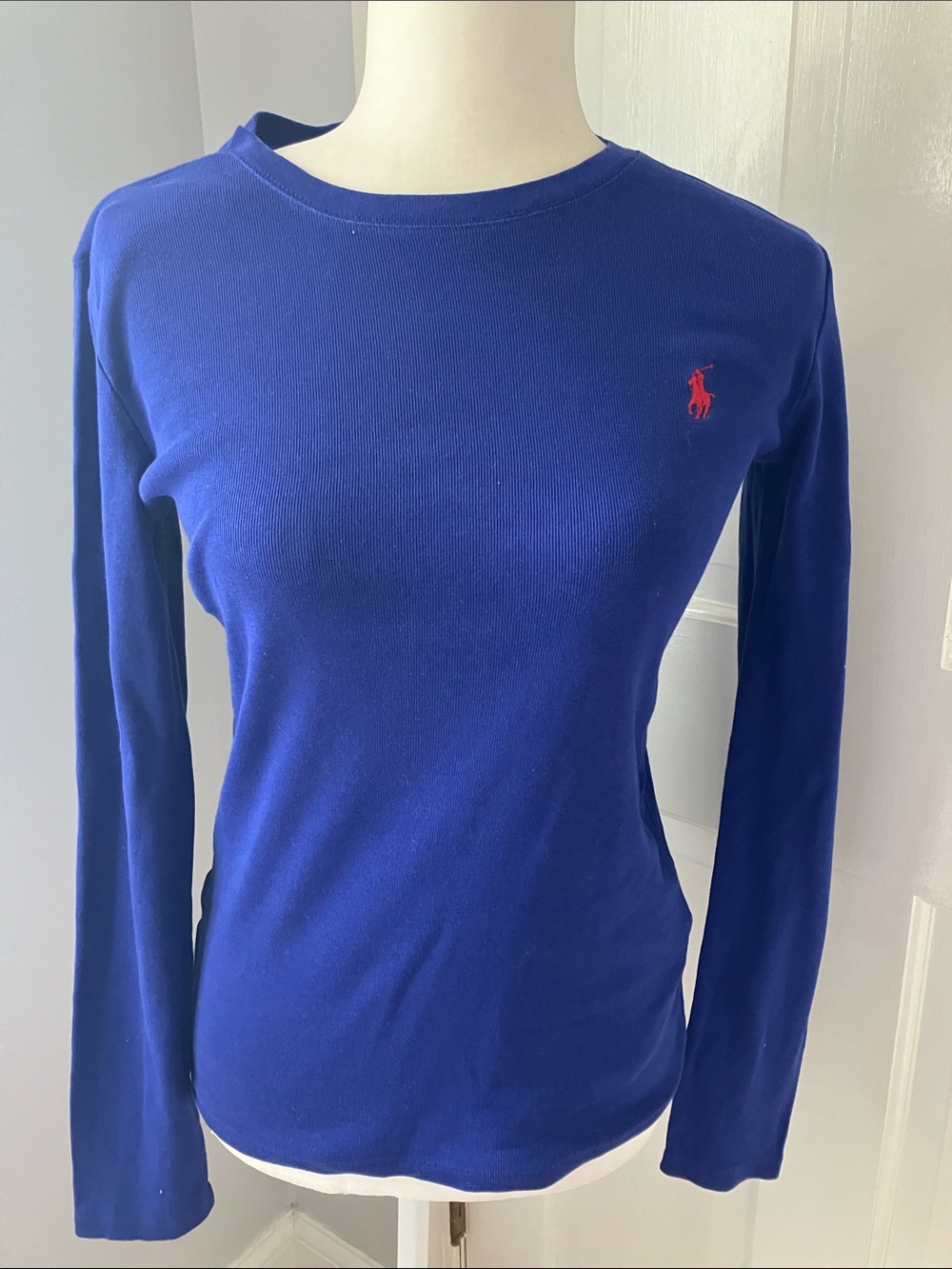 Ralph Lauren Sport Polo classic long sleeve heavy cotton tee top M
